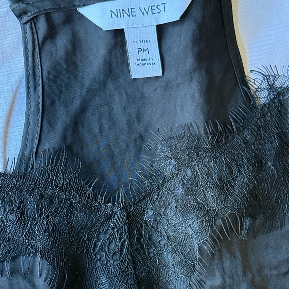 PM Black Lace Trim Camisole - Picture 2 of 7
